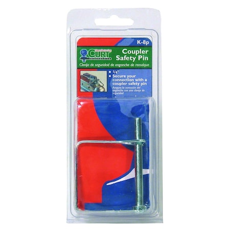 Sunbelt Receiver Safety Pin, 1/4 2.95" x6.15" x1.45" A-B1CM25081
